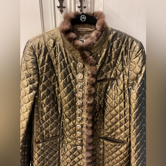 COUTURE GAISBERGER SILK COAT - Picture 2 of 15